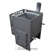 Печь со встроенным теплообменником